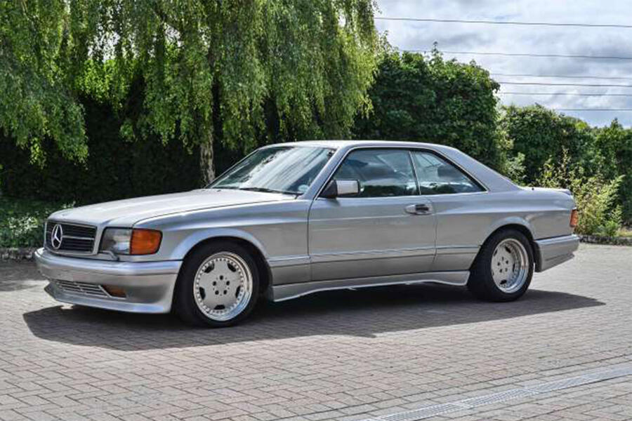 4 Mercedes benz 560 sec amg front