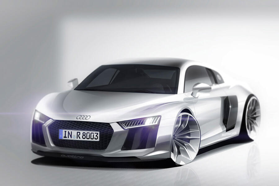 5 Audi r8 mk2 render