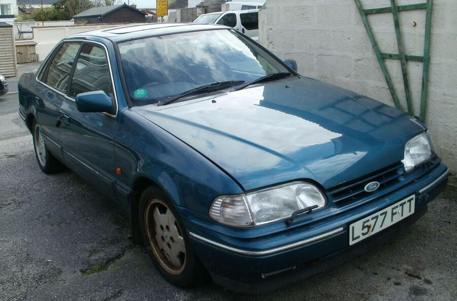 5 Ford granada cosworth stationary front