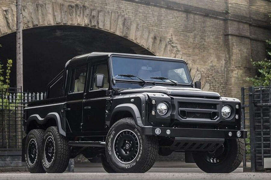 5 Khan flying huntsman 6x6 static front