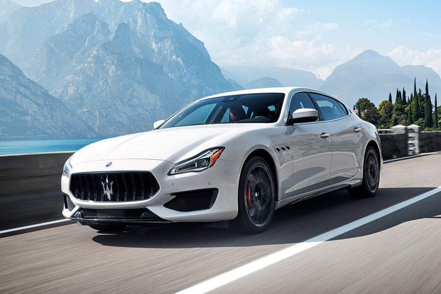 5 Maserati quattroporte sport gts tracking front