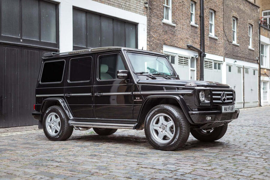 5 Mercedes benz g guard static front