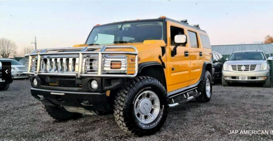6 Hummer h2 front
