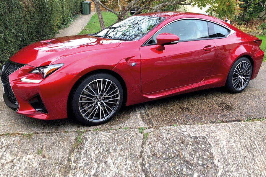 7 Lexus rc f static side 0
