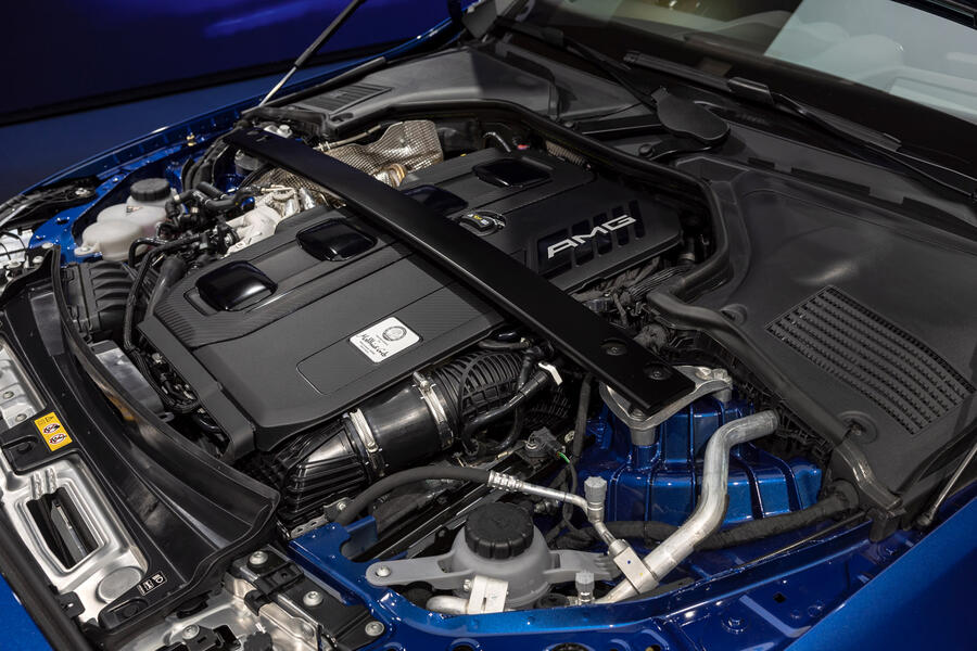 70 Mercedes amg c43 estate 2022 official reveal engine