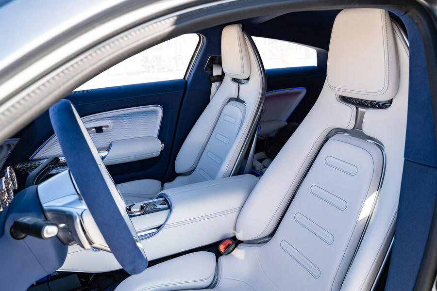 73 Mercedes eqxx mission accomplished ride 2022 interior