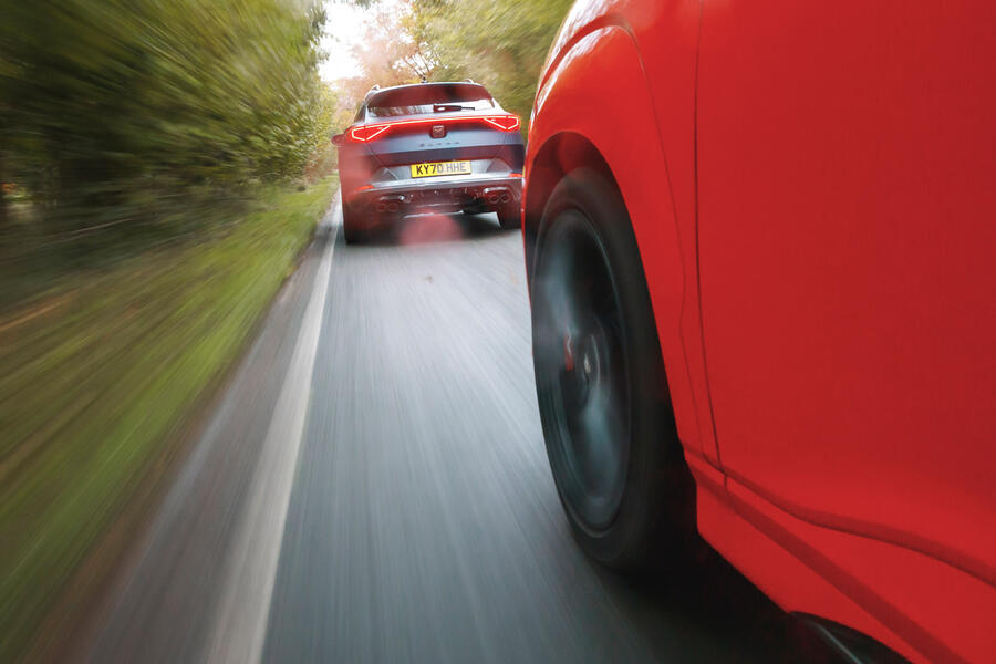 78 Cupra formentor vs hyundai kona n 2022 chase low