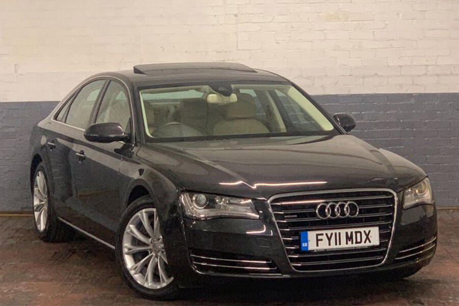 8 Audi a8 static front