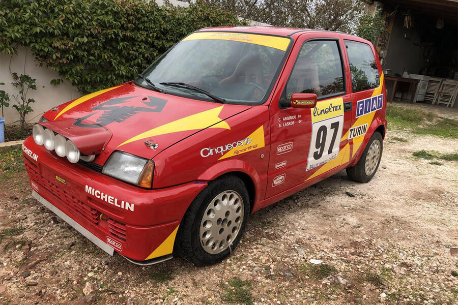 8 Fiat cinquecento front 1