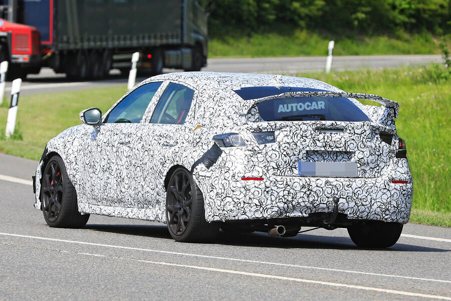 8 Honda civic type r rear