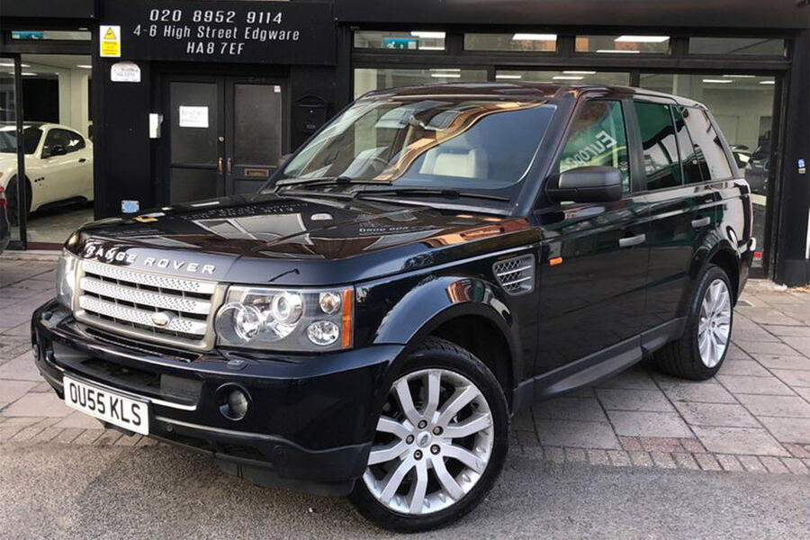 8 Range rover sport static front