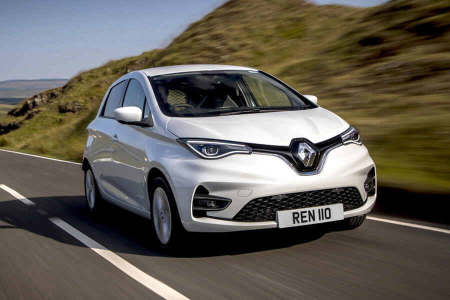 8 Renault zoe front
