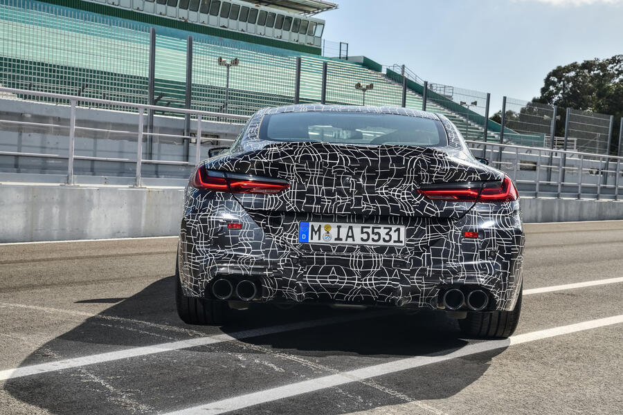 86 Bmw m8 prototype 2019 ride static rear