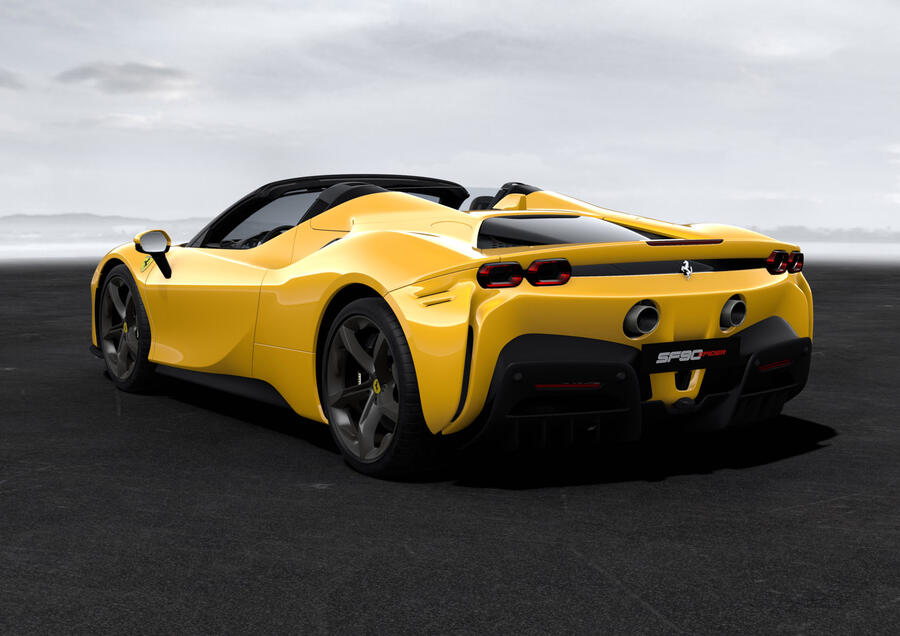 86 Ferrari bespoke spec experience 2022 our spec rear