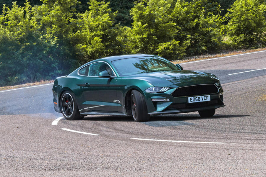 8 Ford mustang tracking side