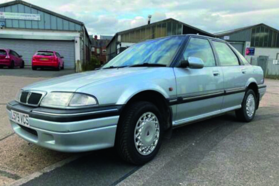 8 Rover 400 front