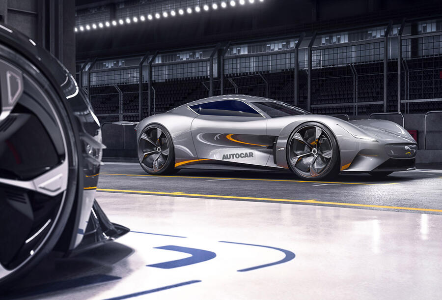 9 Jaguar f type render