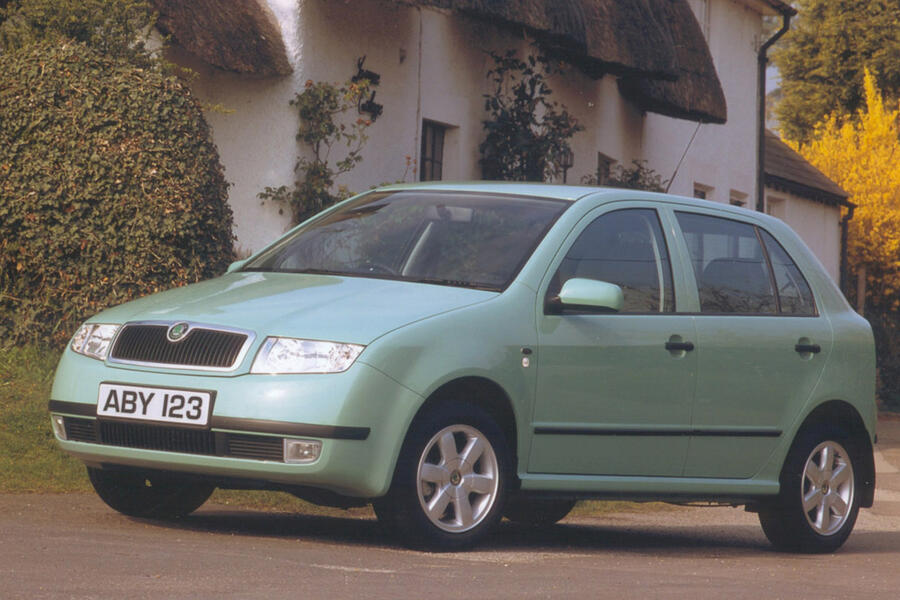 9 Skoda fabia front