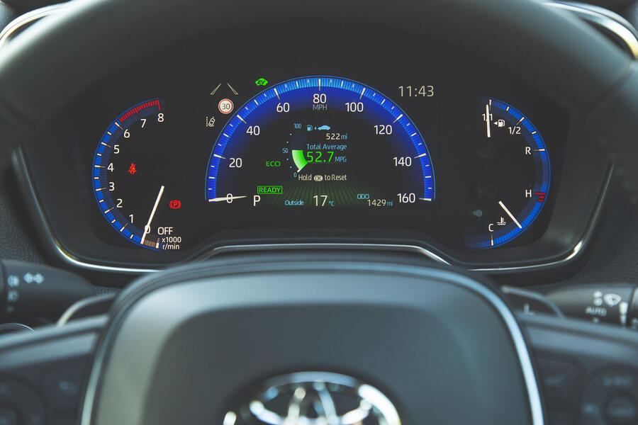 9 Toyota corolla 2019 lt instruments