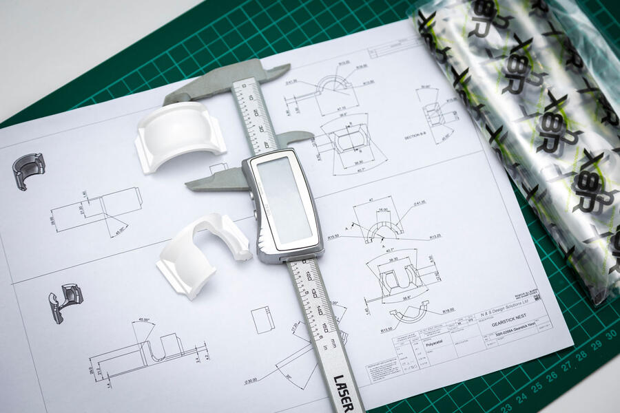 91 X8r improved parts feature schematic
