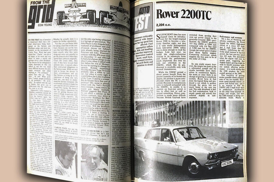 94 5500 Road tests feature rover 2200tc p1