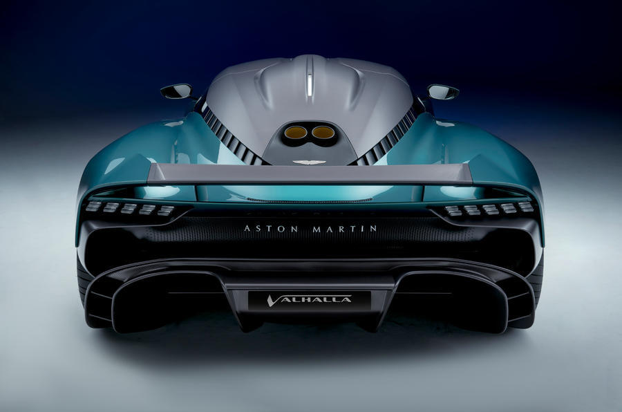 95 Aston martin valhalla official reveal rear end 0