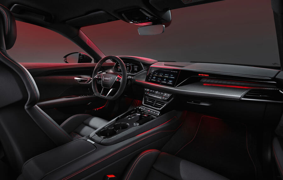 95 Audi rs e tron gt 2021 official reveal cabin