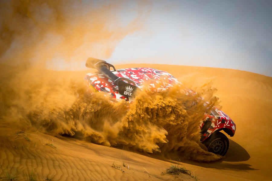 95 Prodrive brx development dakar sand