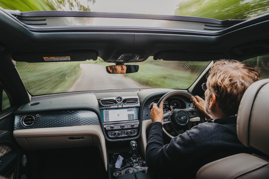 96 500 Miles in bentayga feature sc driving