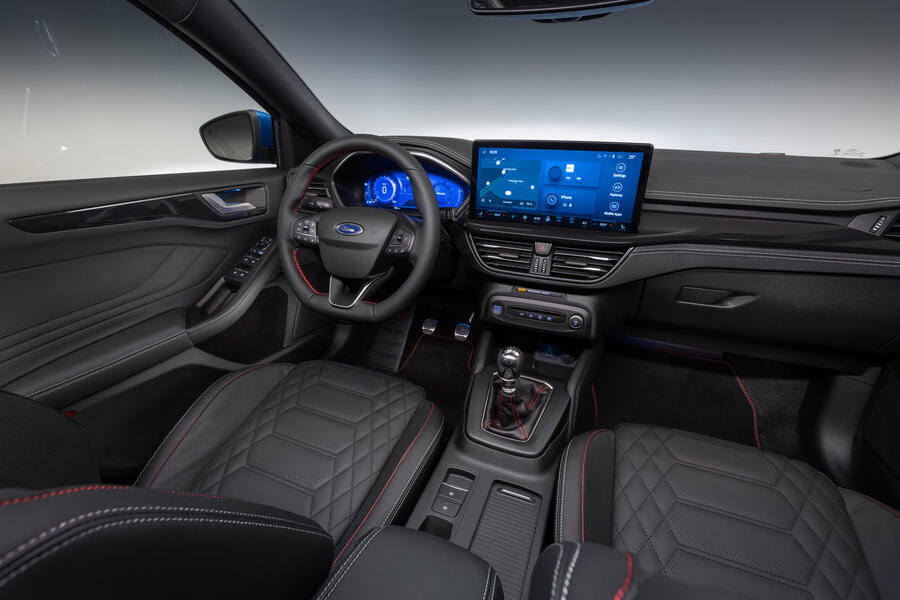 97 Ford focus 2021 refresh official images st line interior