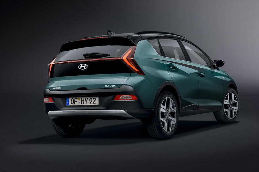 97 Hyundai bayon 2021 official images static rear