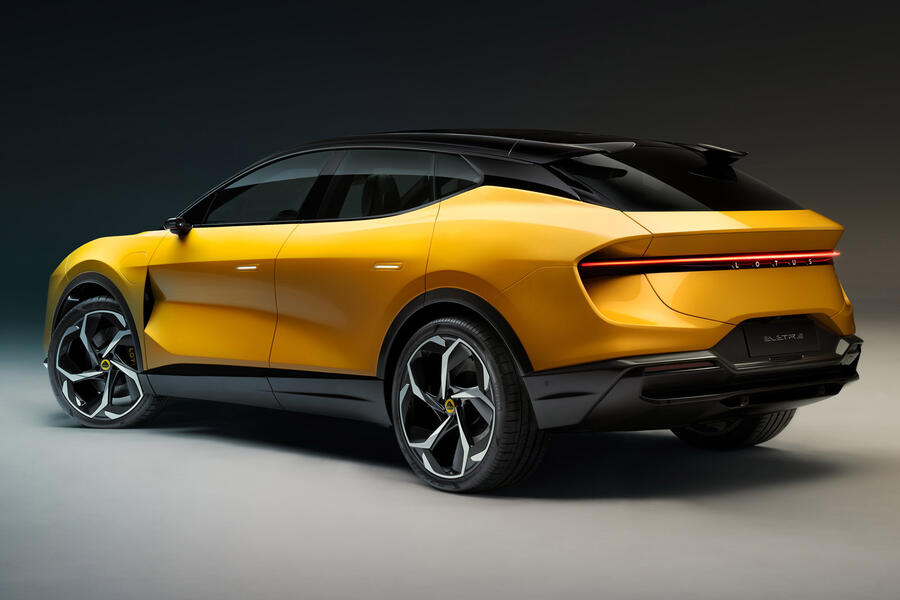 97 Lotus eletre 2022 official reveal press static rear