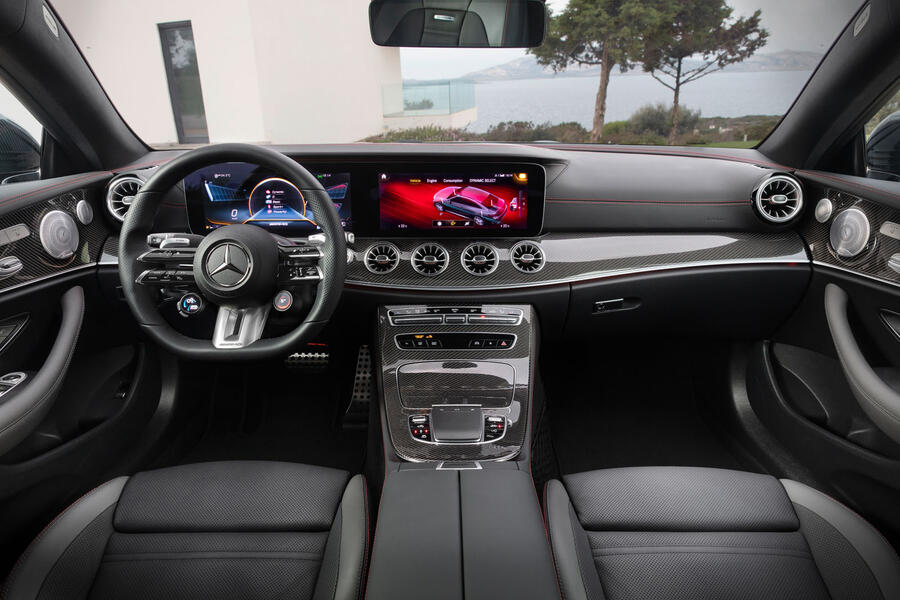 97 Mercedes e class facelift official coupe interior