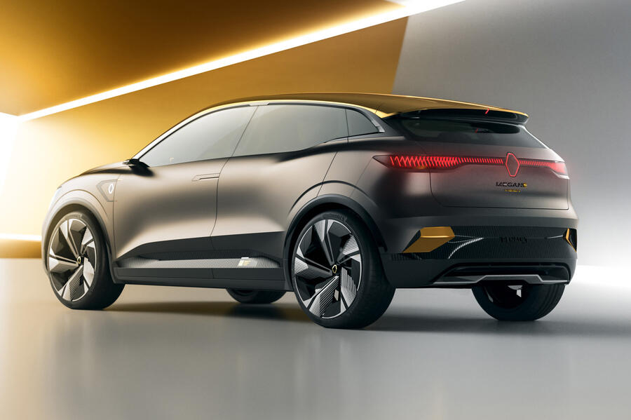 97 Renault megane evision 2020 concept reveal rear