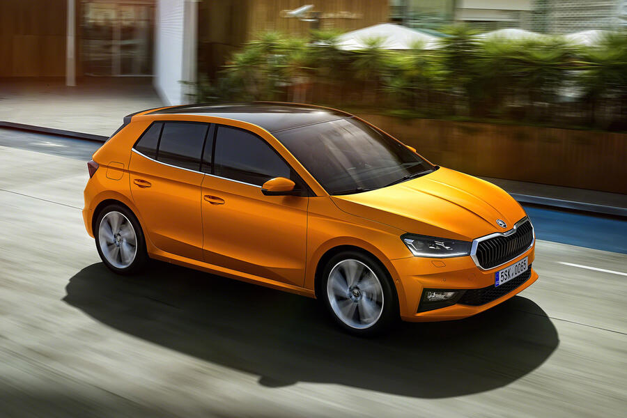 97 Skoda fabia 2021 official reveal tracking aerial