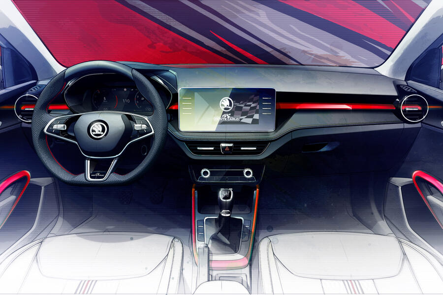 97 Skoda fabia monte carlo interior