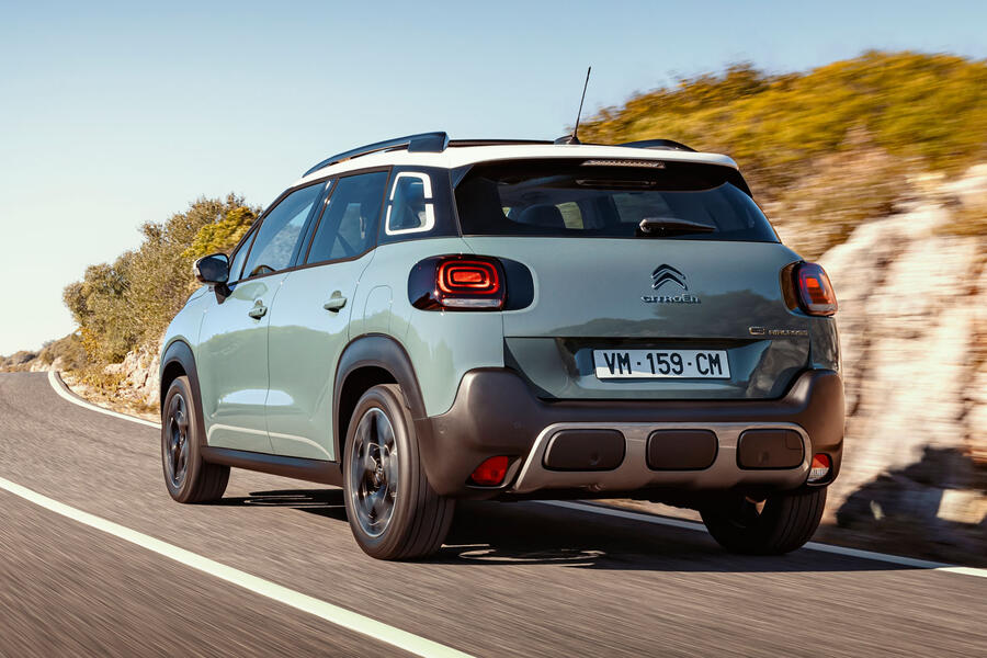 98 Citroen c3 aircross my2021 official images tracking rear