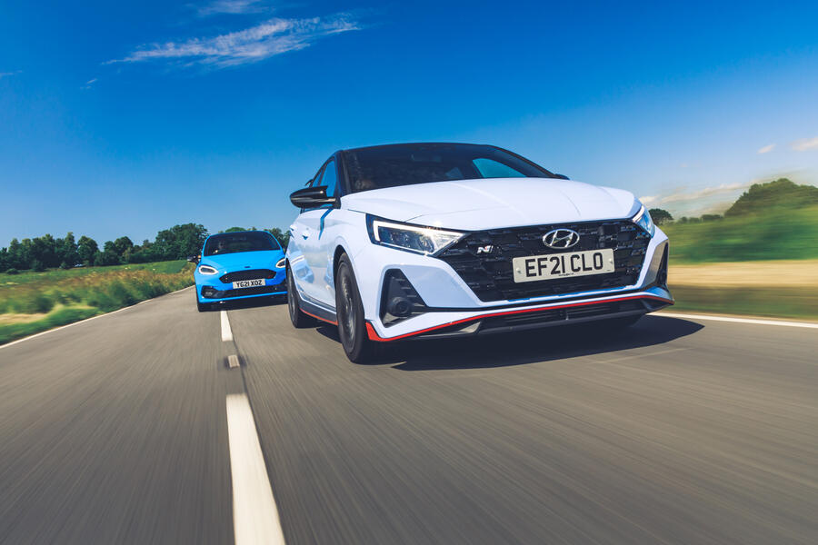 98 Hyundai i20n ford fiesta st