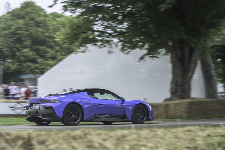 98 Maserati mc20 goodwood 2021 rear