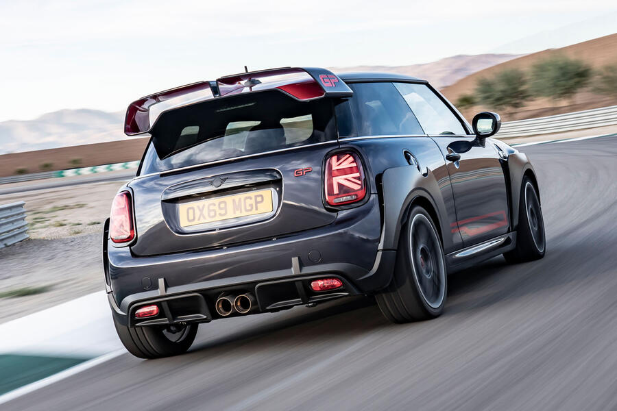 98 Mini jcw gp 2020 first ride hero rear