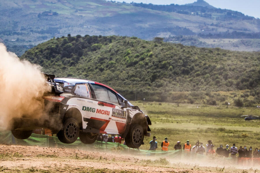 98 Safari rally shakedown 1