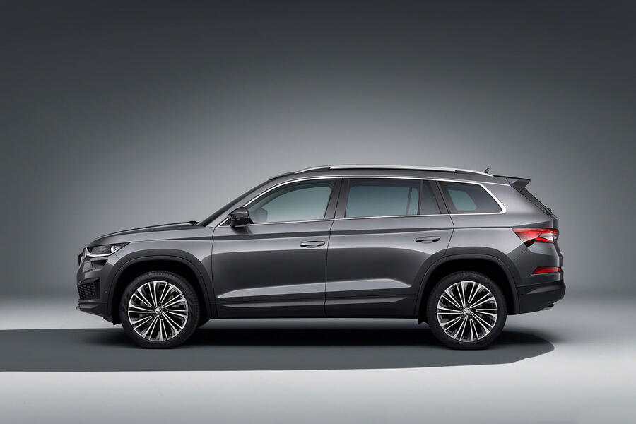 98 Skoda kodiaq my2021 facelift official images hero side