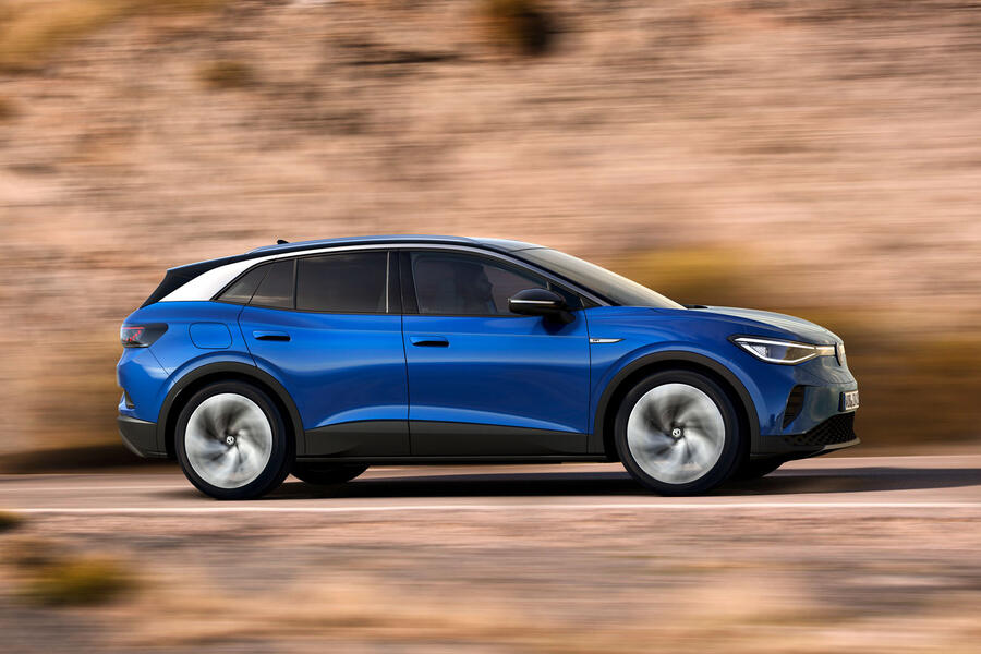 98 Vw id 4 2021 official tracking side