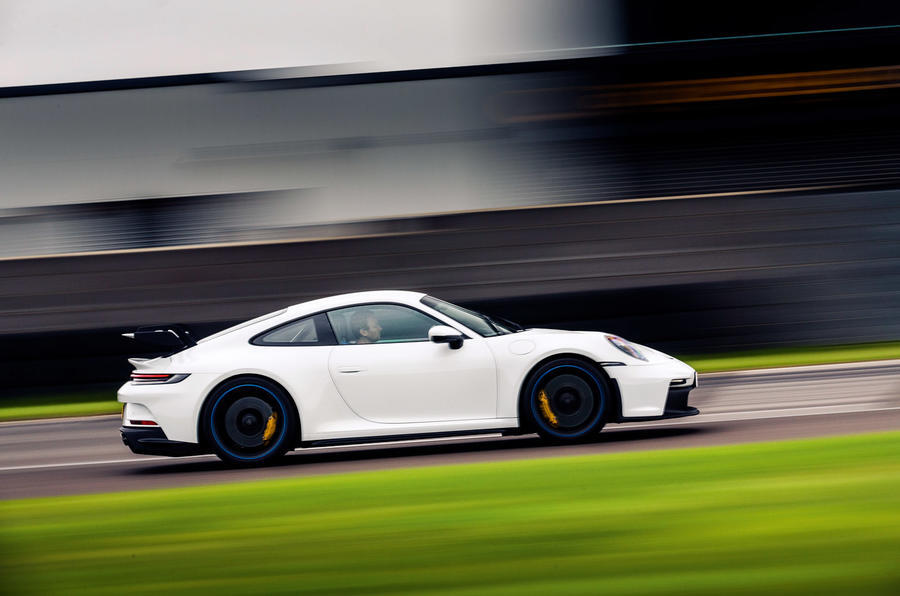 98 Writers favourite cars 2021 911 gt3 track side