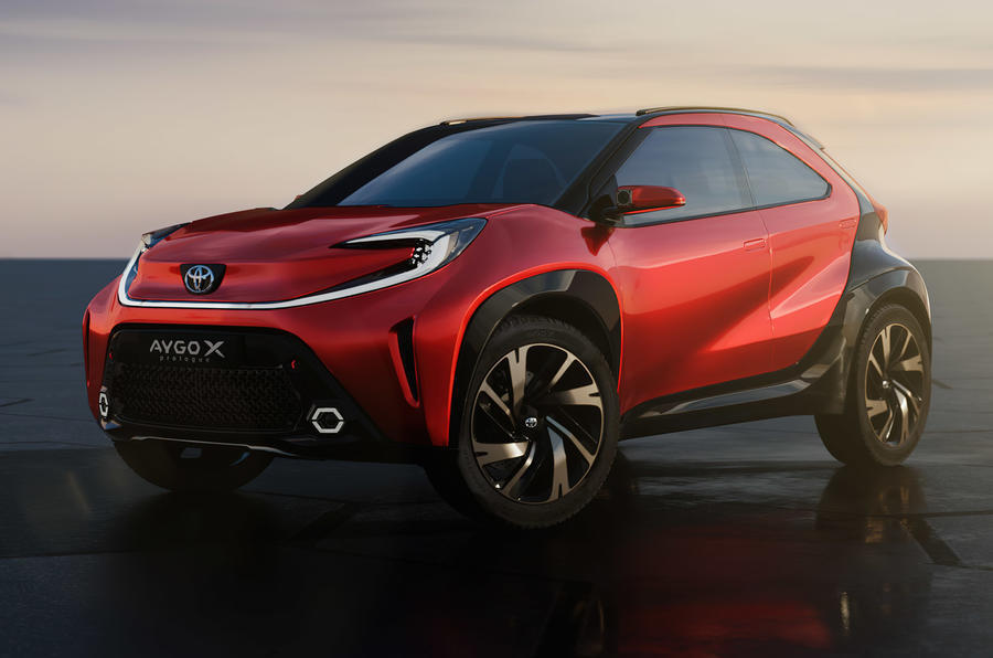 99 Toyota aygo x prologue 2021 concept official images hero front 0