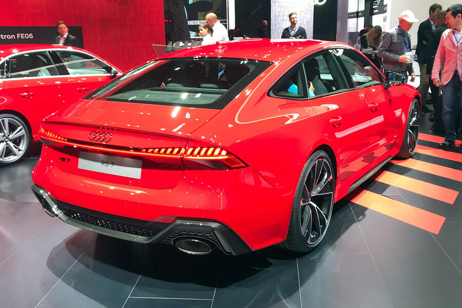 Audi rs7 sportback at frankfurt 2019   rear