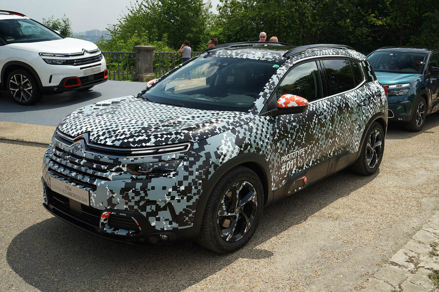 Citroen c5 aircross prototype drive 1