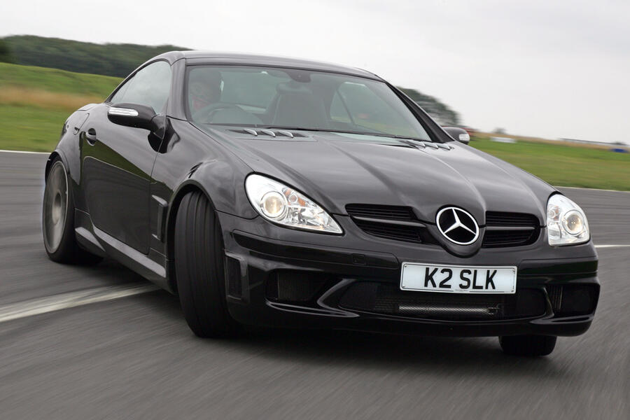 Crop mercedes slk55 amg black series 2007 505