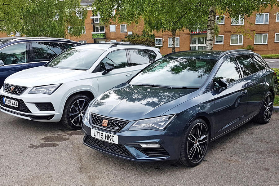 Cupra ateca courtesy car