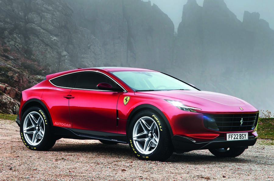 Ferrari suv render 1